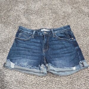 Denim Blue Women's Shorts